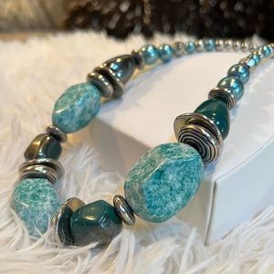 Beautiful southwest style chunky costume statement, necklace